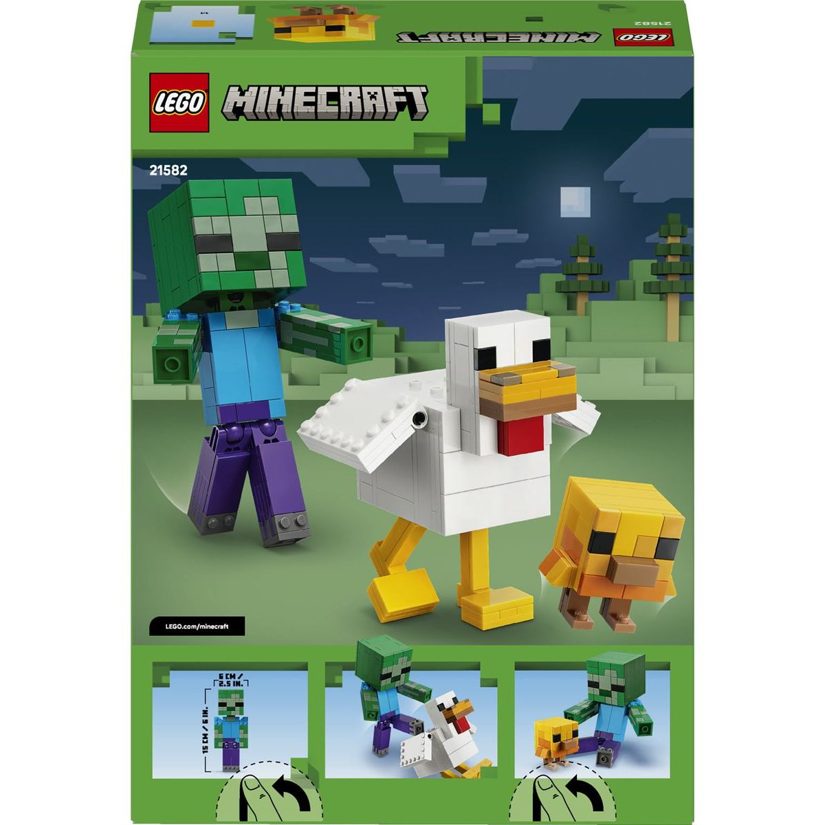 LEGO® Minecraft® 21582 Kuřecí žokej
