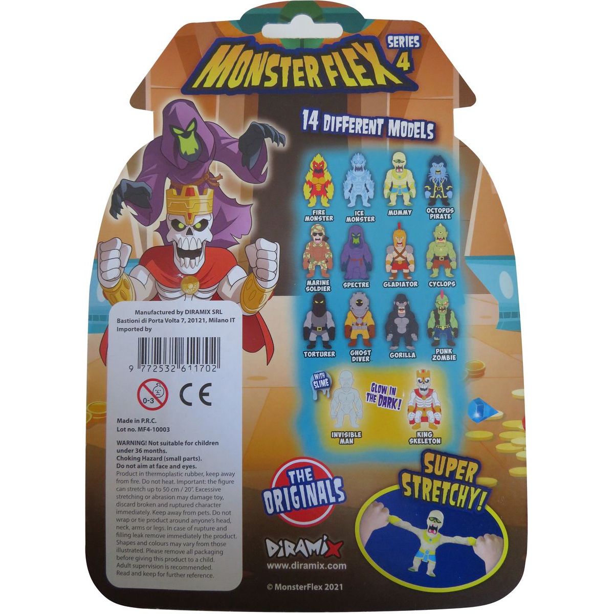 Flexi Monster figurka 4. série Octopus Pirate