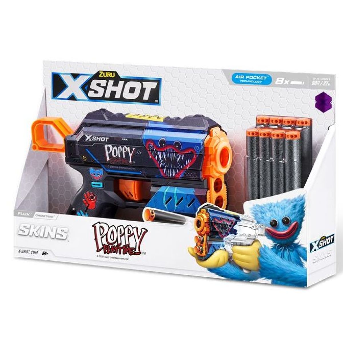 X-SHOT Skins Flux Poppy Playtime Poppy black