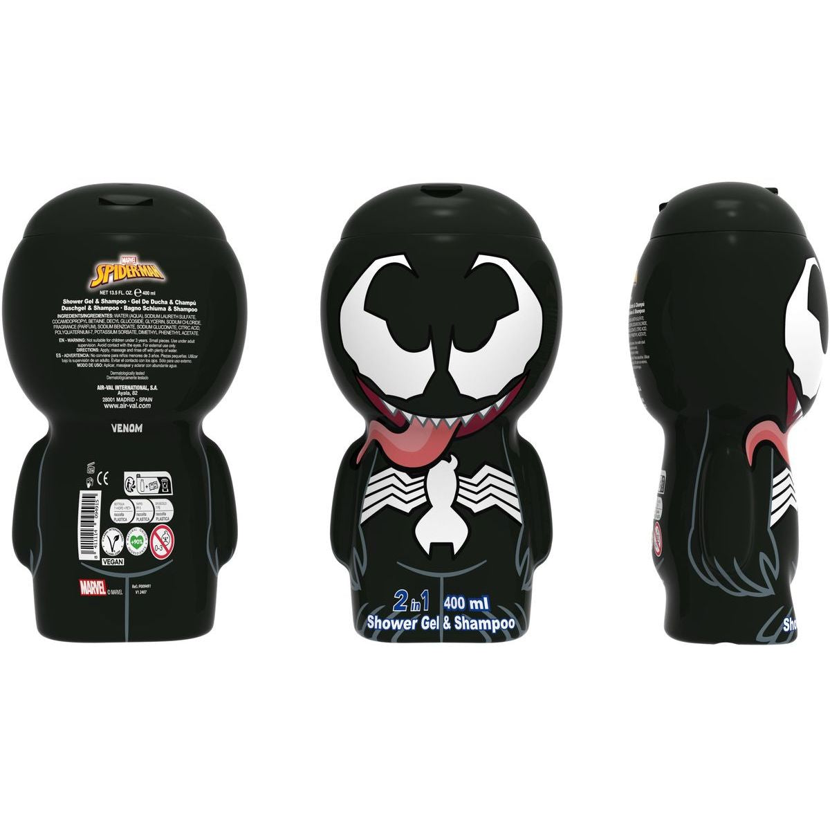 Venom sprchový gel a šampon 400 ml 2D