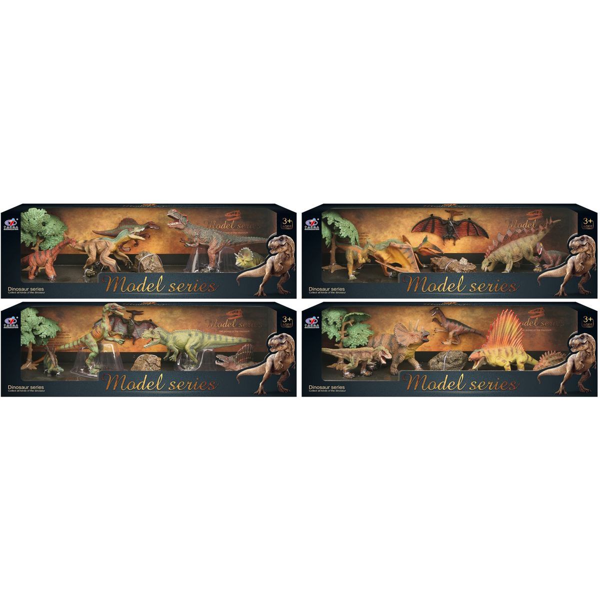 Sparkys Dinosauří svět - Set dinosauřích figurek Q4