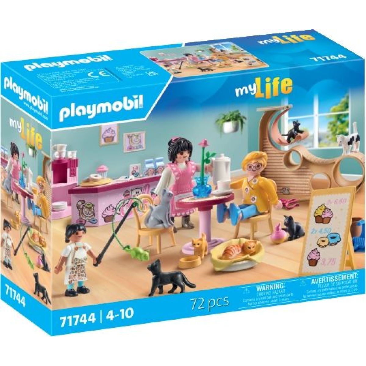 Playmobil 71744 Kočičí kavárna