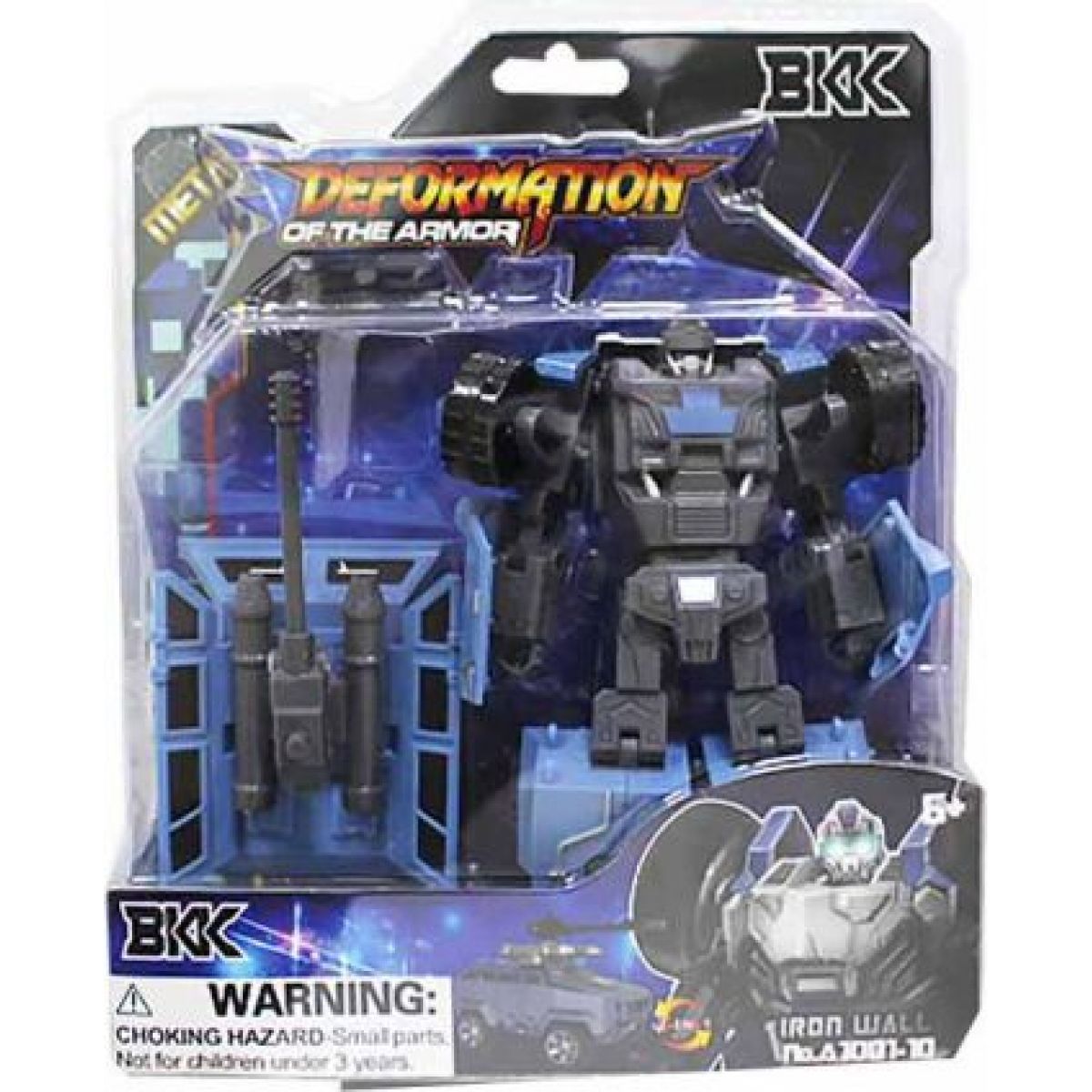Alltoys Robo auto bojové vozidlo Iron Wall