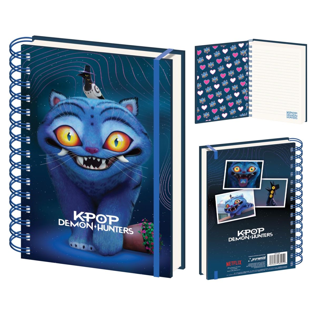 Pyramid International K-pop Demon Hunters Lentikulární blok A5 Derpy Tiger