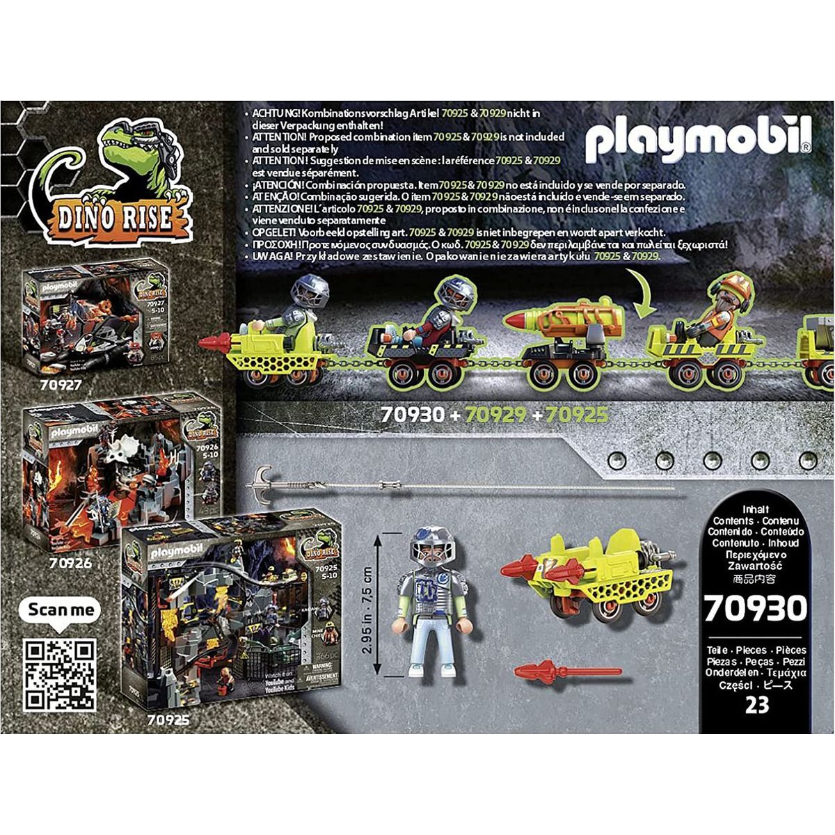 PLAYMOBIL® 70930 Důlní vozík