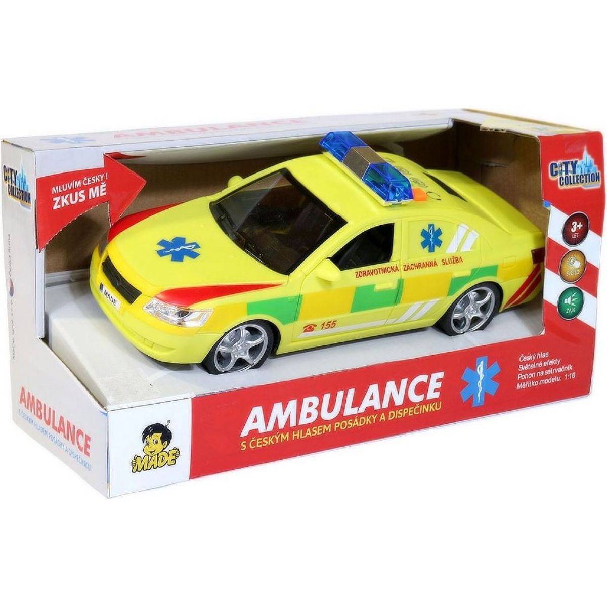 Ambulance rychlé osobní vozidlo s CZ IC