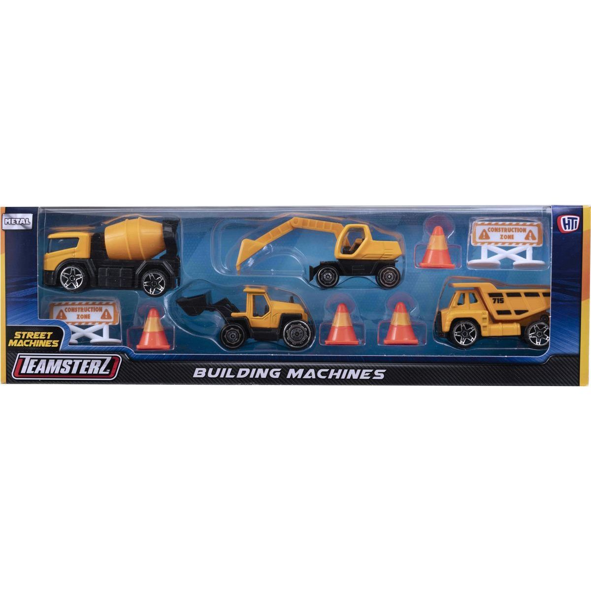 Halsall Teamsterz konstrukční mini set se stavebními stroji