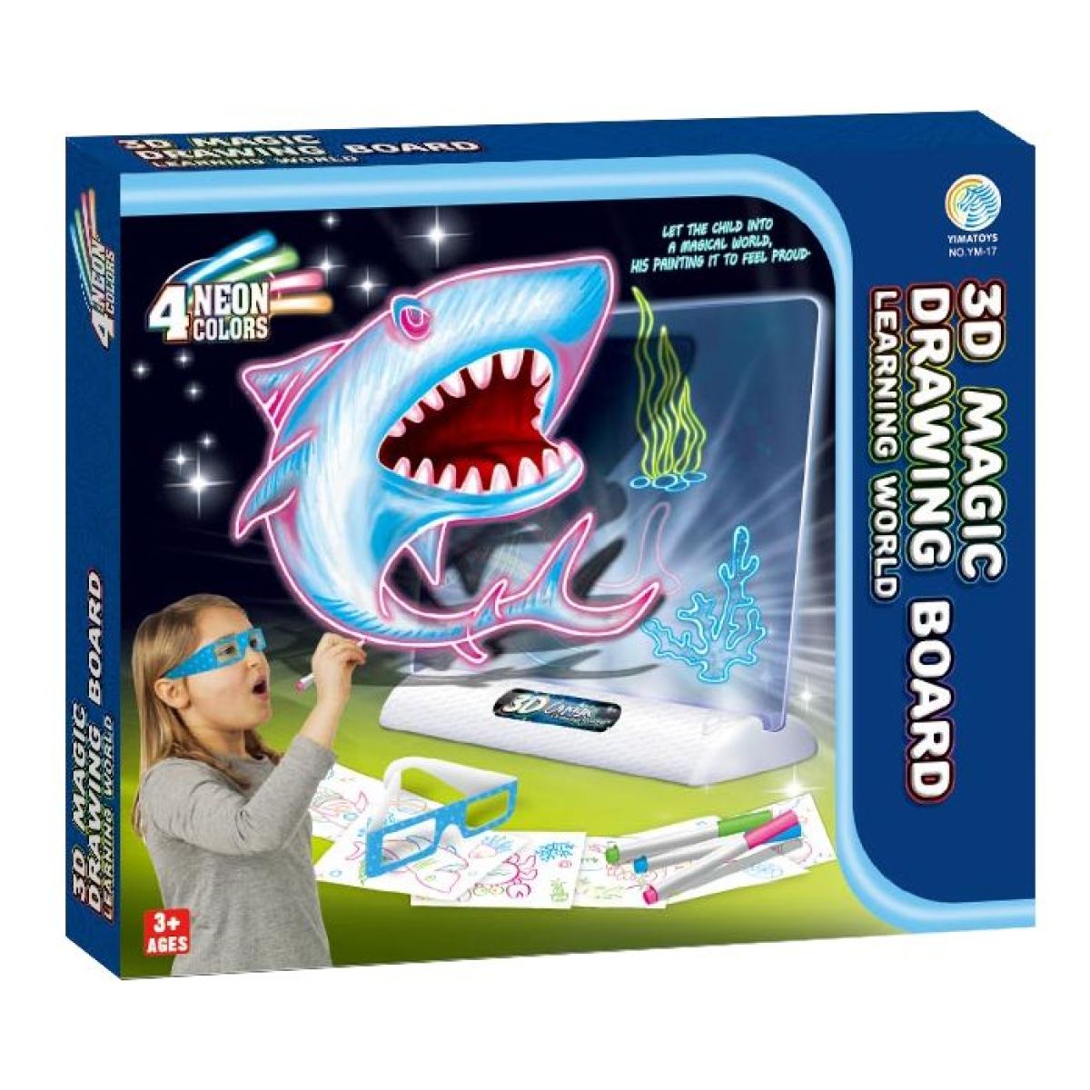 Alltoys Kreslící tabulka 3D