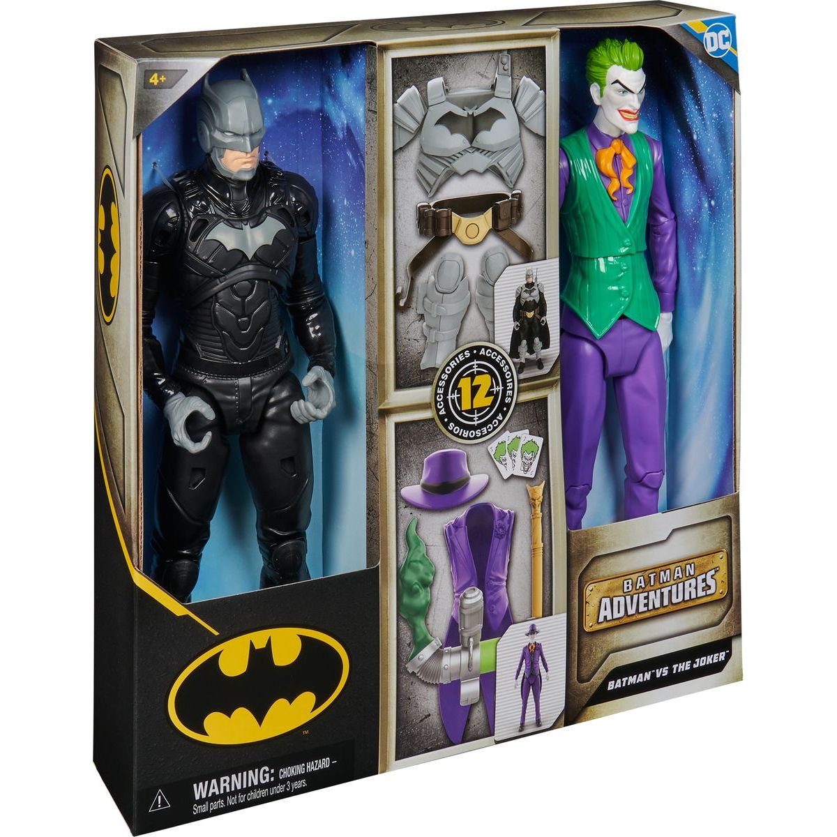 Spin Master Batman & Joker se speciální výstrojí 30 cm