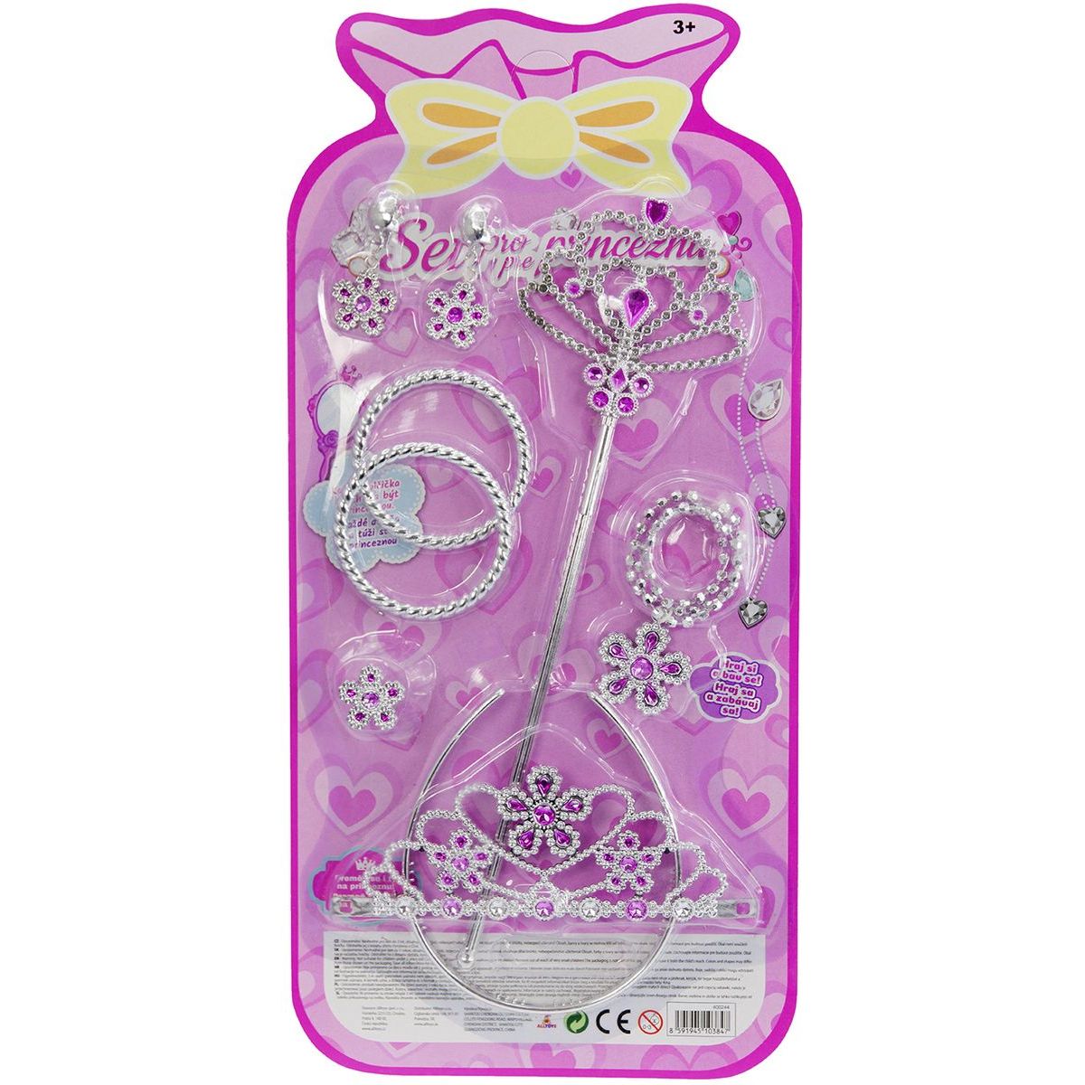 Alltoys Set pro princeznu v růžové barvě
