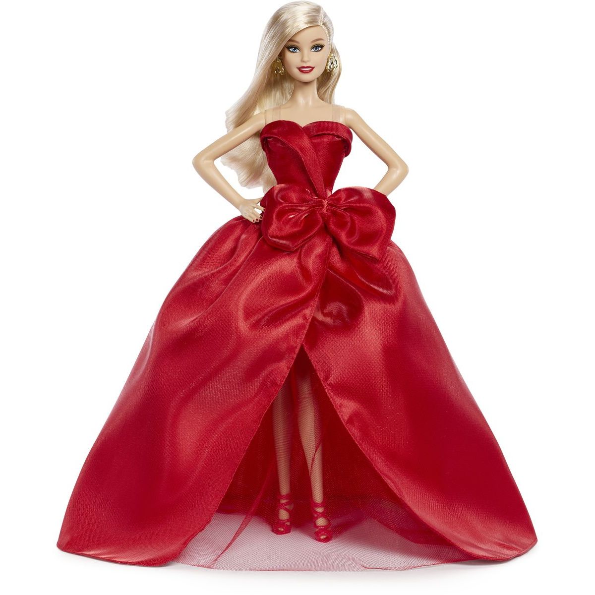 Barbie Signature vánoční panenka blondýnka 2026