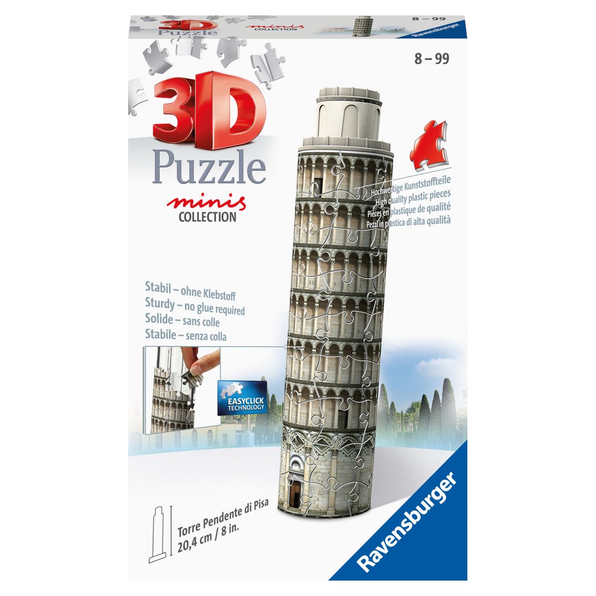 Ravensburger 3D Puzzle mini Budova Šikmá věž v Pise 54 dílků