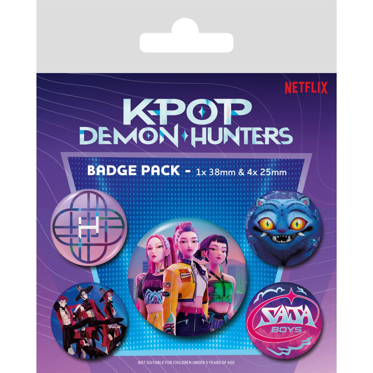 Pyramid International K-pop Demon Hunters odznak