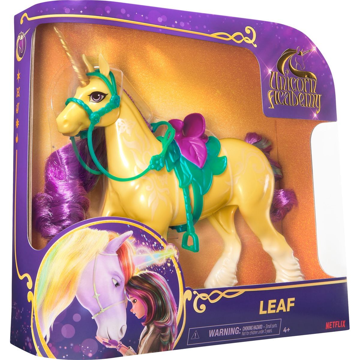 Spin Master Jednorožčí akademie Česací jednorožec 28 cm Leaf