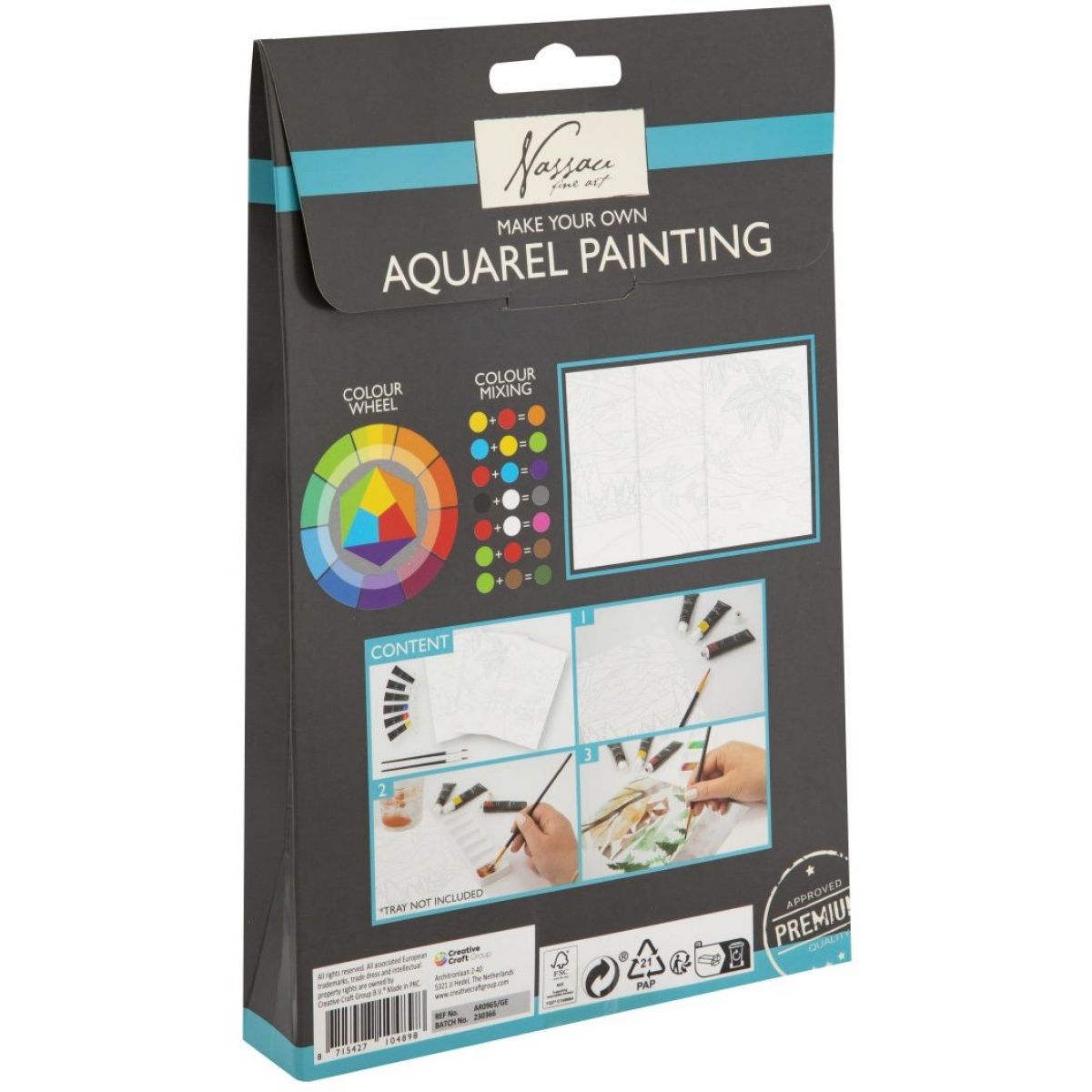 Craft Creative Akrylová malířská sada hory