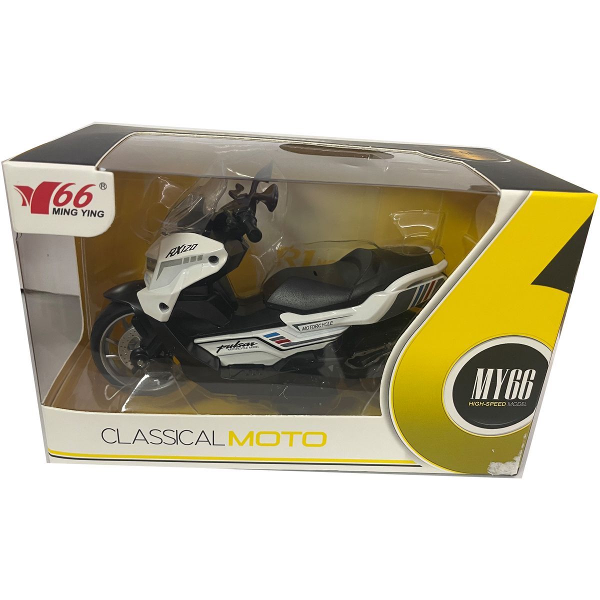 Alltoys Motorka 1 : 14 (134) bílá