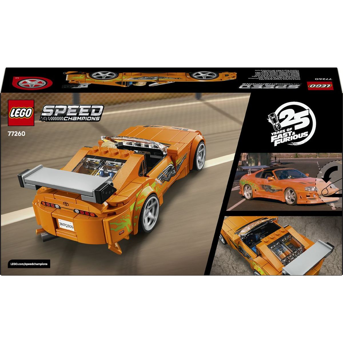 LEGO® Speed Champions 77260 Rychle a zběsile Toyota Supra MK4