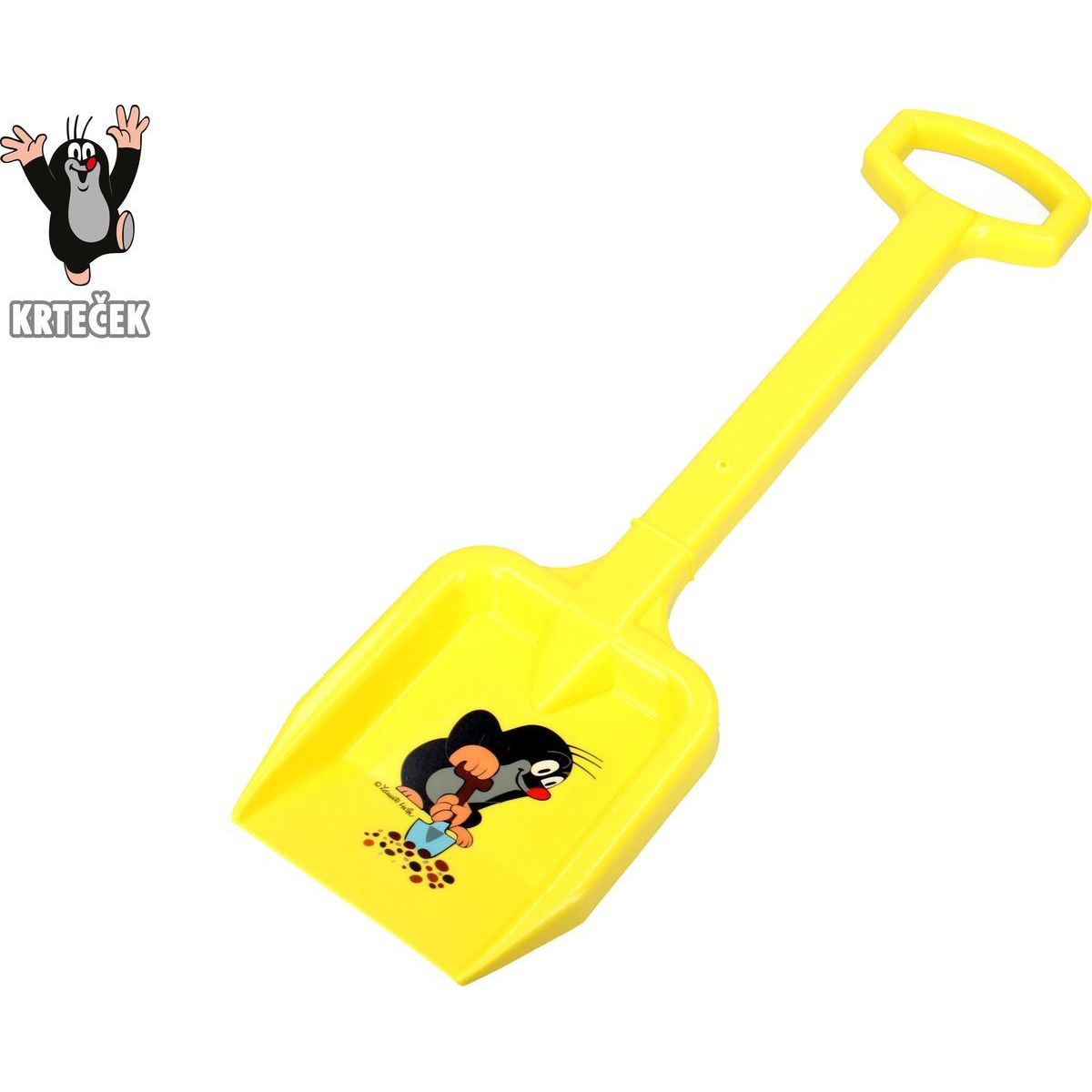 Wiky Rýč Krtek žlutý 49 cm