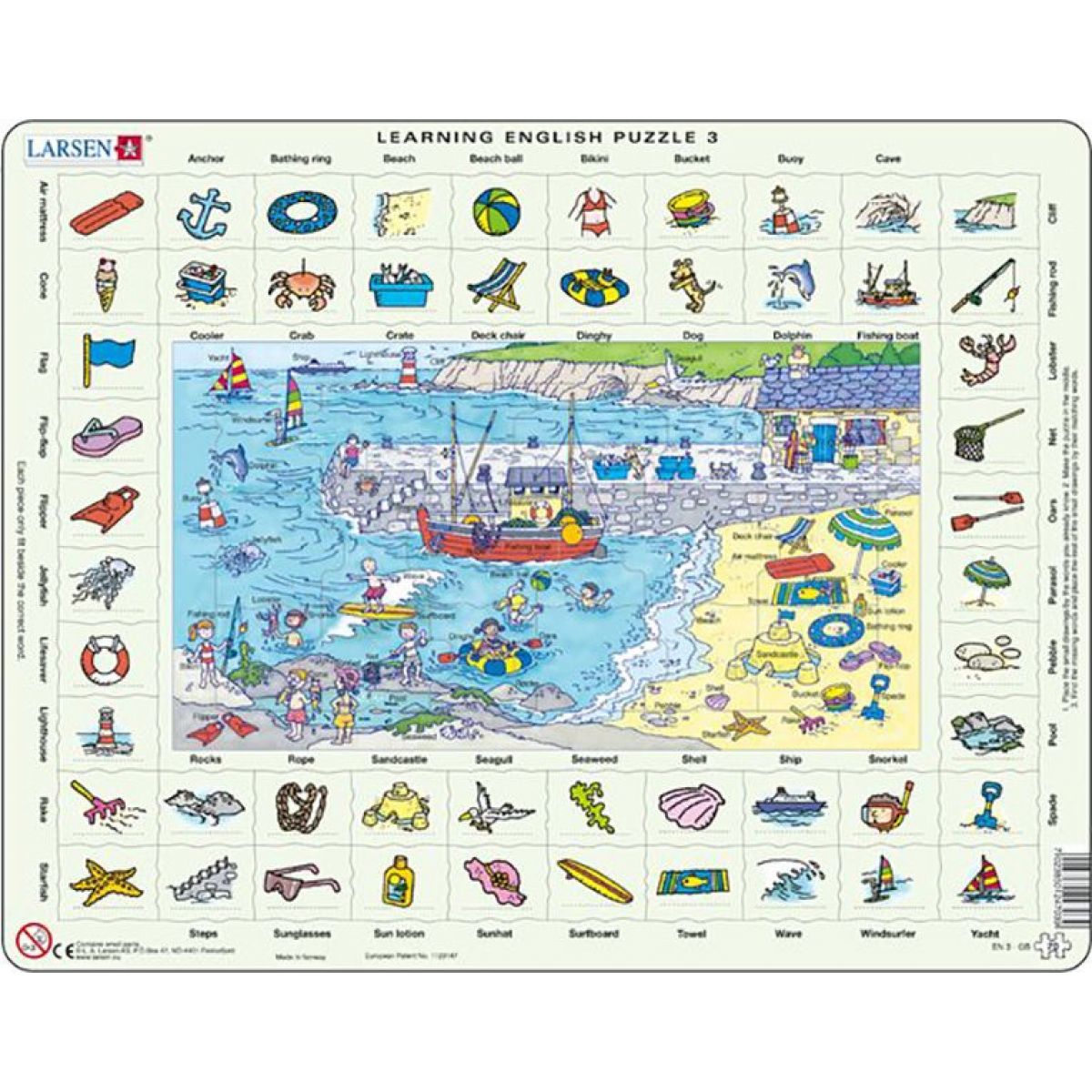 Larsen Puzzle Hodina angličtiny 3