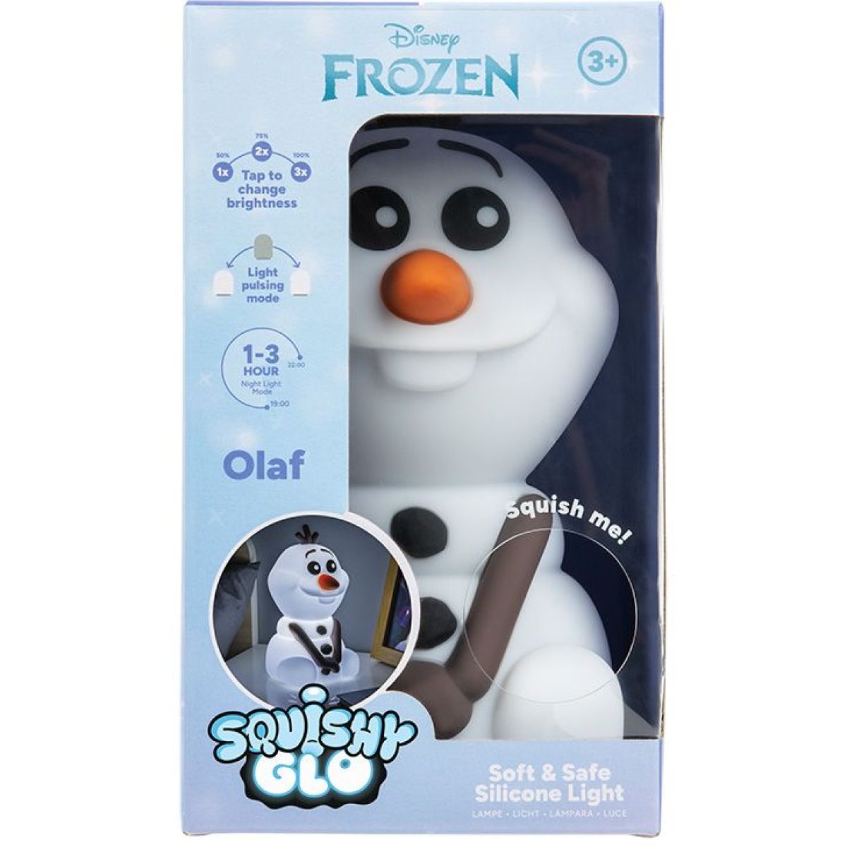 Paladone Frozen světlo SquishyGlo Olaf
