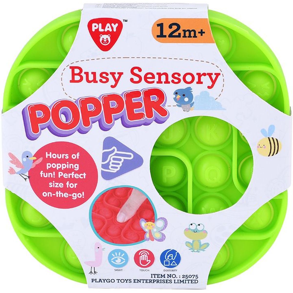 PlayGo POPPER praskání bublin zelený