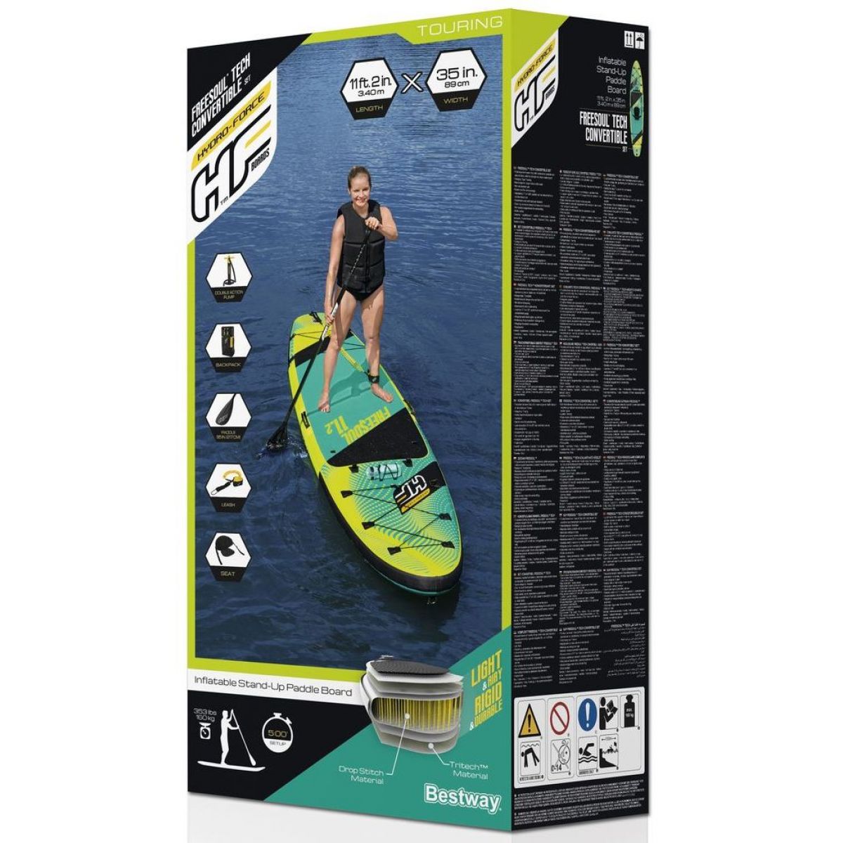 Bestway Paddleboard Freesoul Tech 340 x 89 x 15 cm