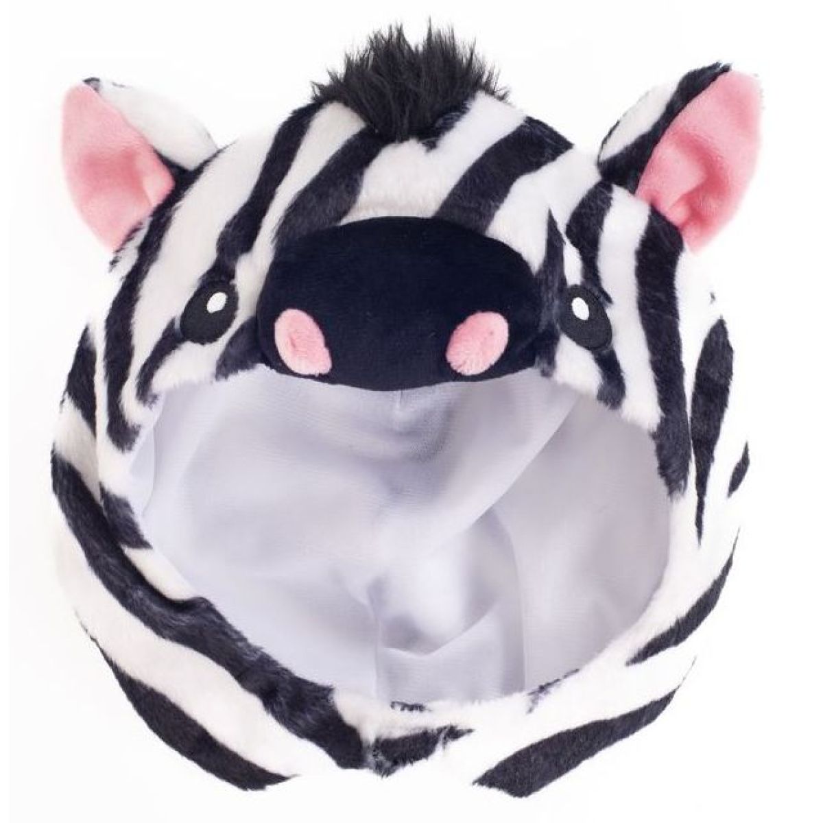 TM Toys Hoody Kin Academy Plyšové prasátko Mimi s kapucí zebry 30 cm