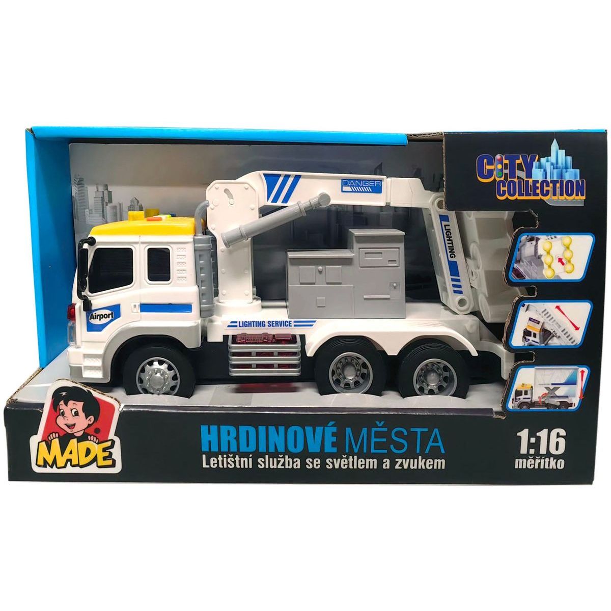 MaDe Auto letištní služby, vysunovací navigační světlo 26 cm