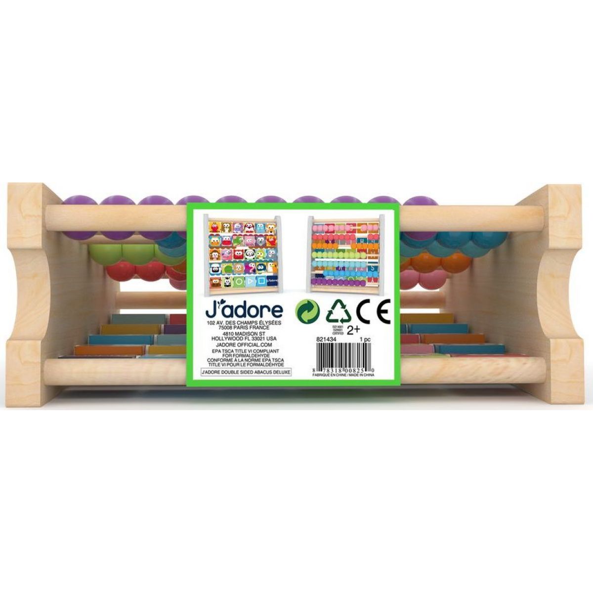 J'ADORE Počítadlo + abeceda