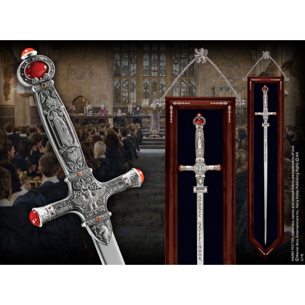 Harry Potter replika - Meč Godrika Nebelvíra - Poškozený obal