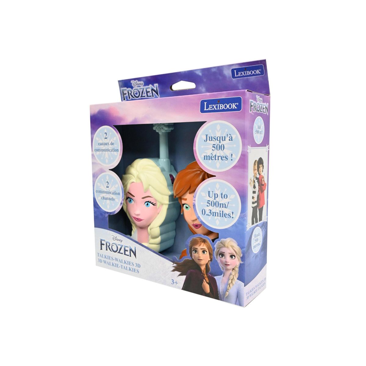 Lexibook 3D vysílačky Frozen s dosahem 500 m