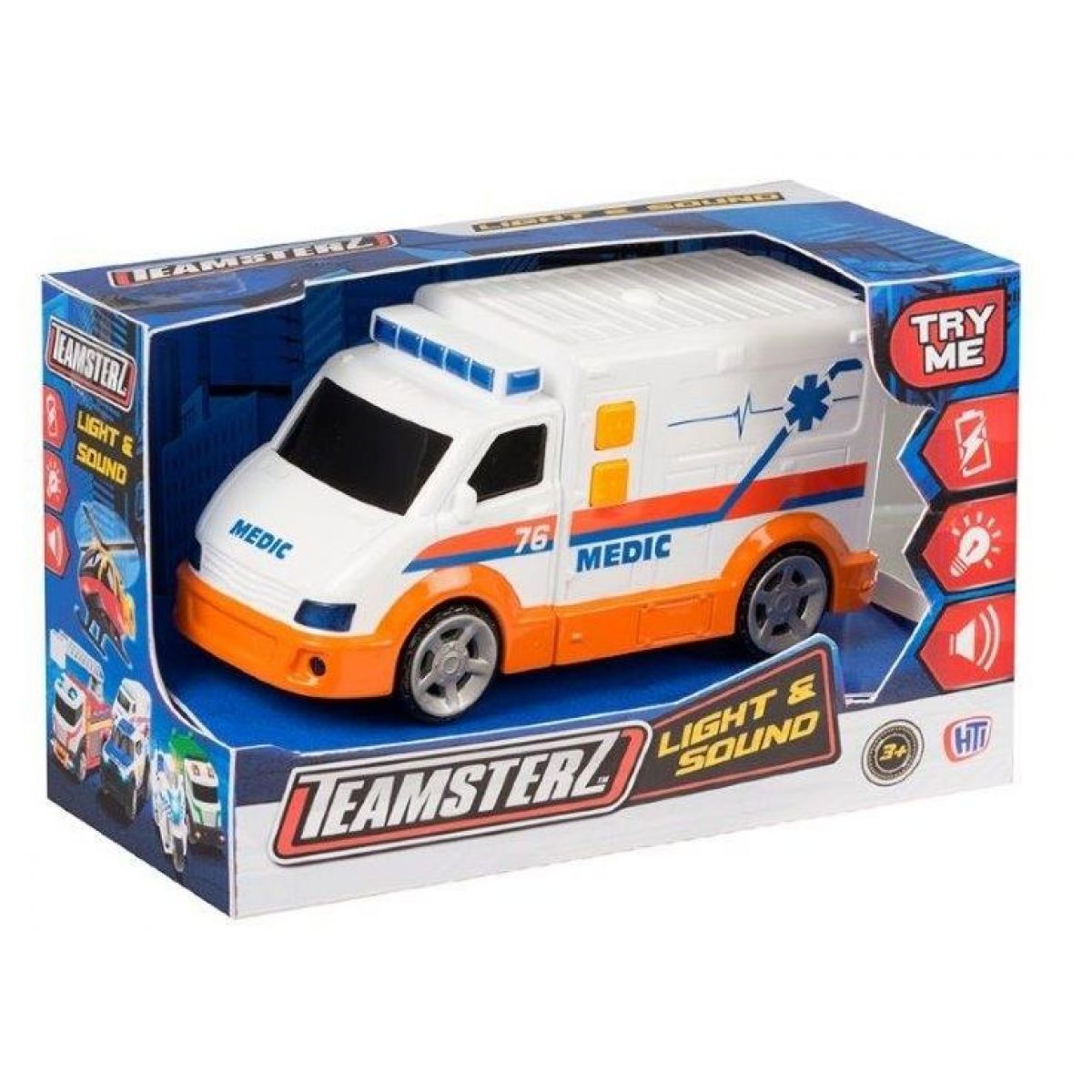 Halsall Teamsterz sanitka se zvukem a světlem