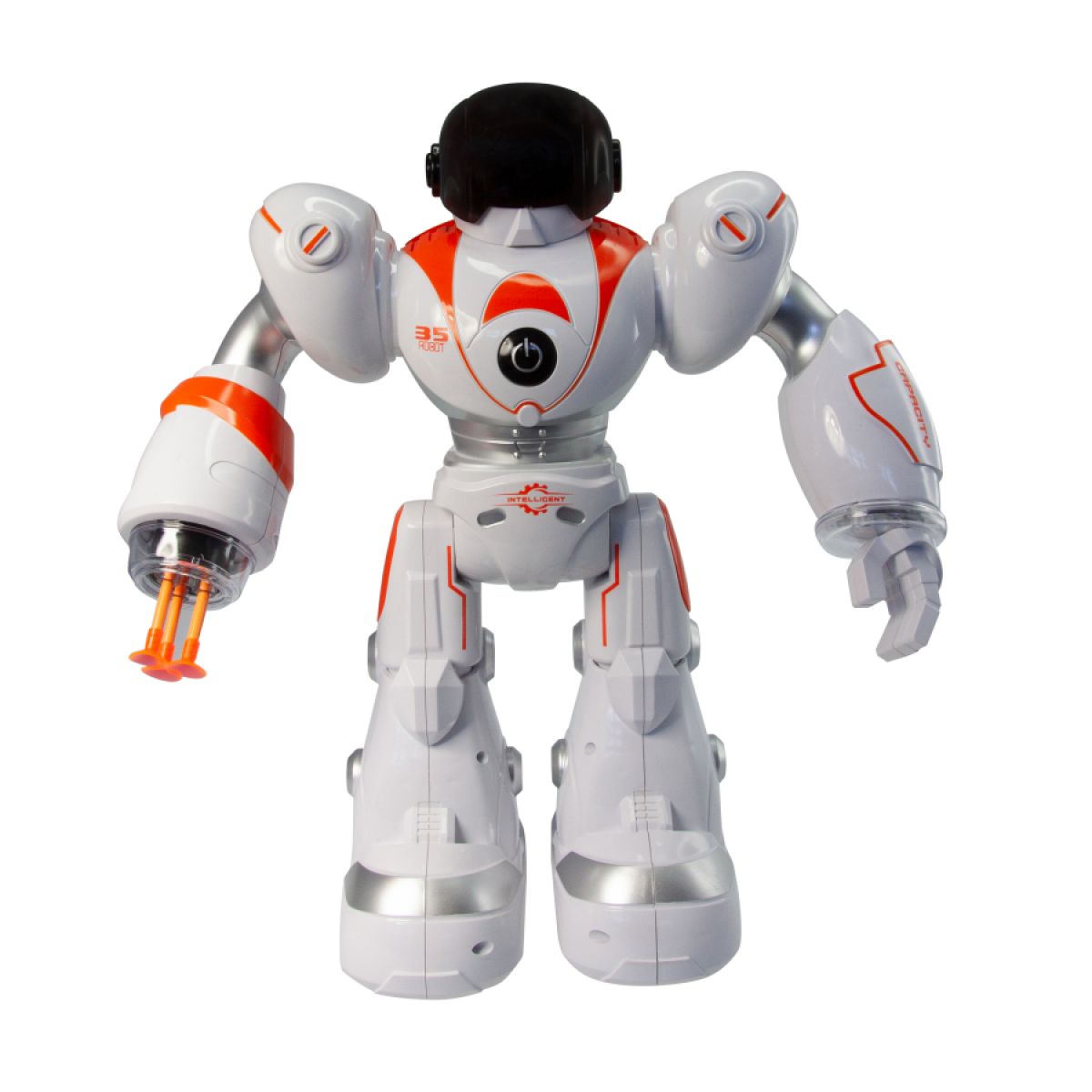 Alltoys Robot Robin oranžovo - bílý - Poškozený obal