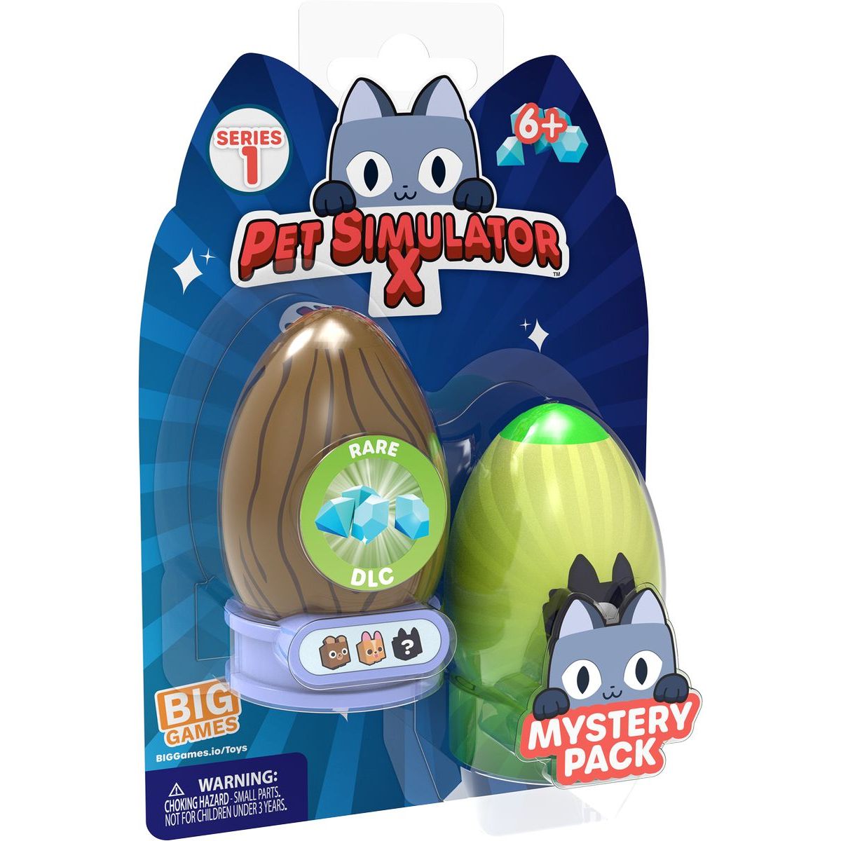Vajíčka s figurkami Pet simulator 2 ks
