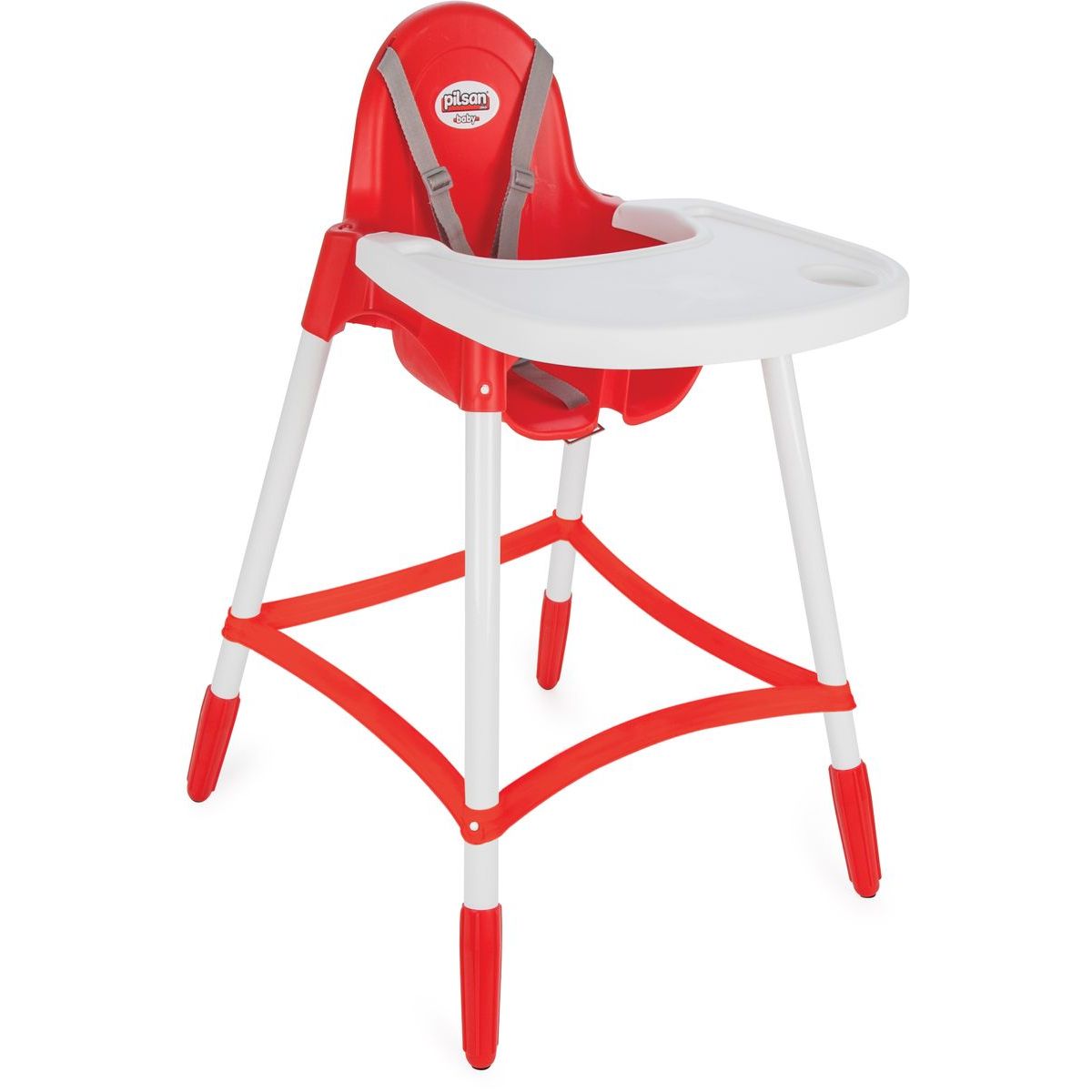 Židlička dětská vysoká Star červená - Poškozený obal