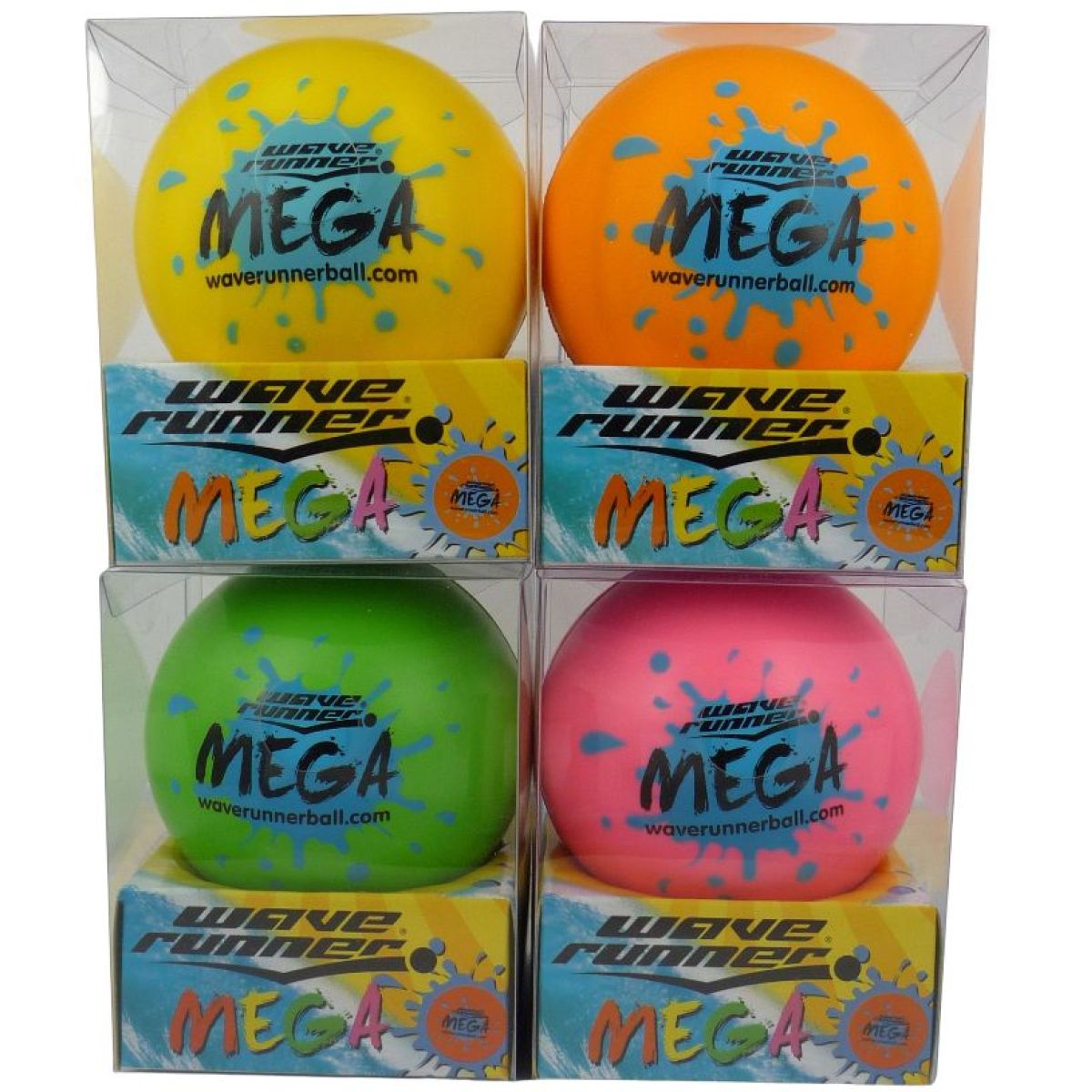 JumpGeniX MEGA Wave Runner 9 cm - zelený