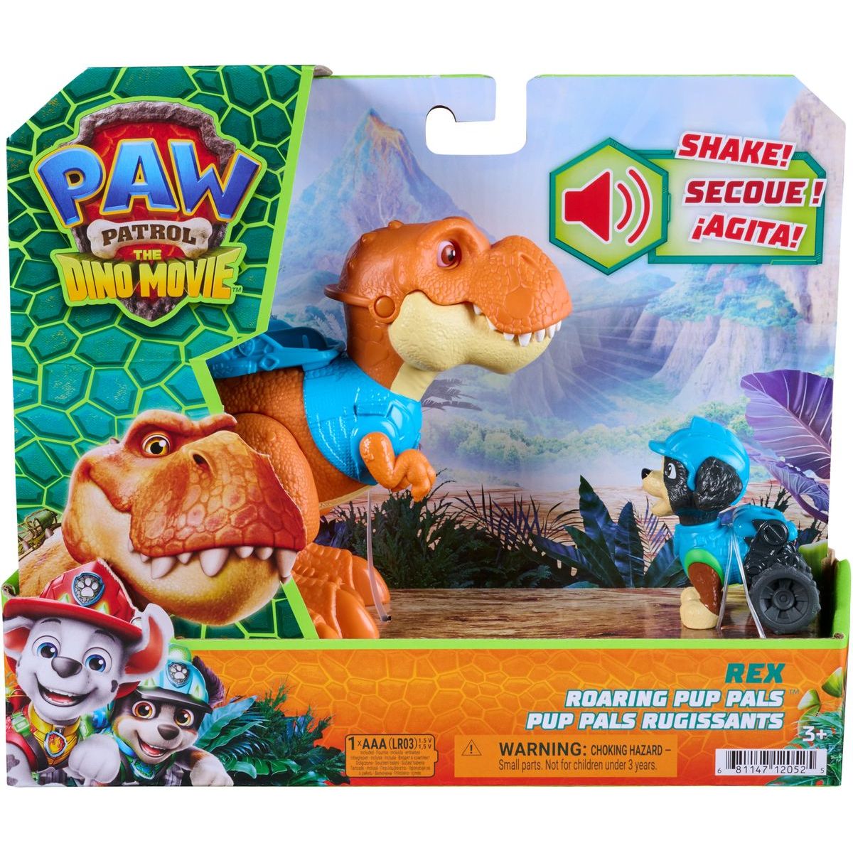 Spin Master Tlapková patrola dino figurka se zvuky+rex