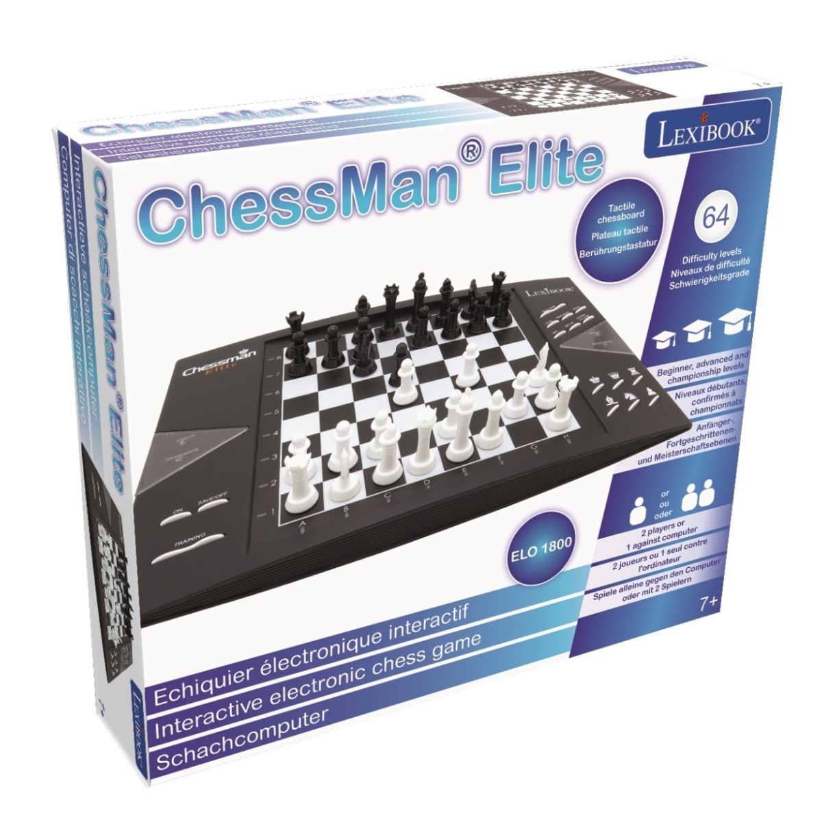 Lexibook Elektronická šachová hra ChessMan Elite - Poškozený obal