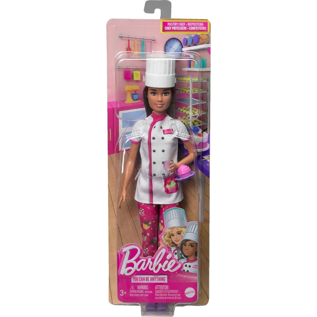 Mattel Barbie první povolání cukrářka HKT67