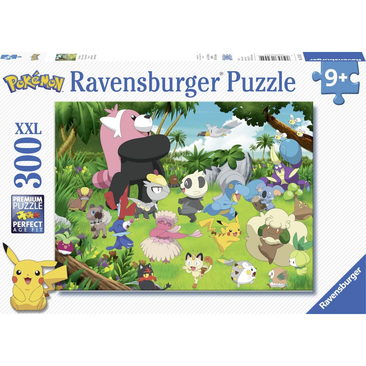 Ravensburger Puzzle Rozdovádění Pokémoni 300 dílků