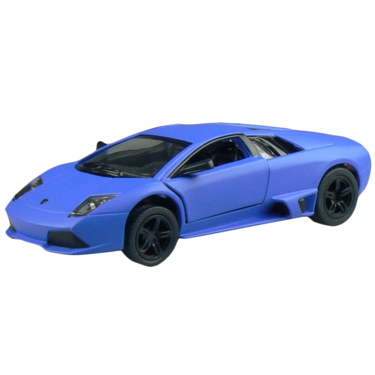 Kinsmart Auto Lamborghini na zpětné natažení 13 cm - Murcielago modré 1:36