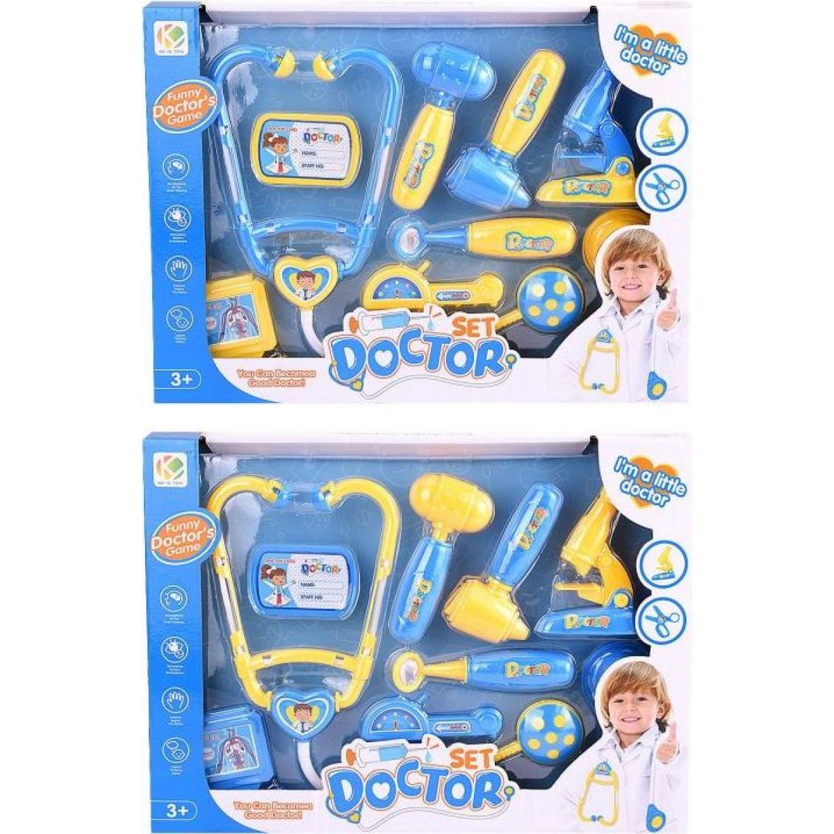 Alltoys Doktorský set modro-žlutý