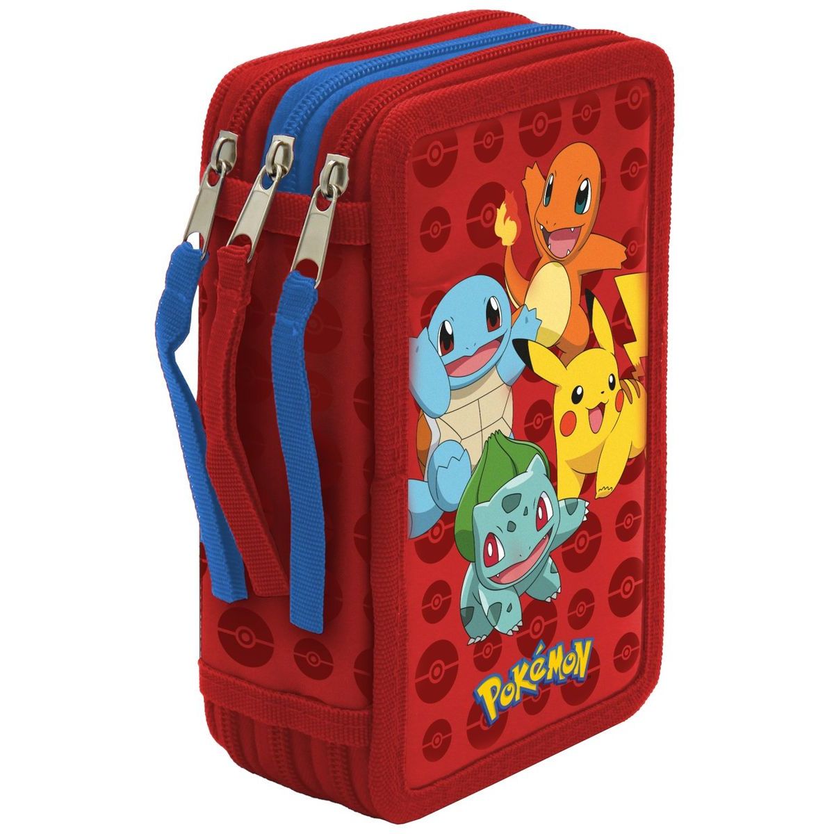 CyP Brands Pokémon Třípatrový penál naplněný