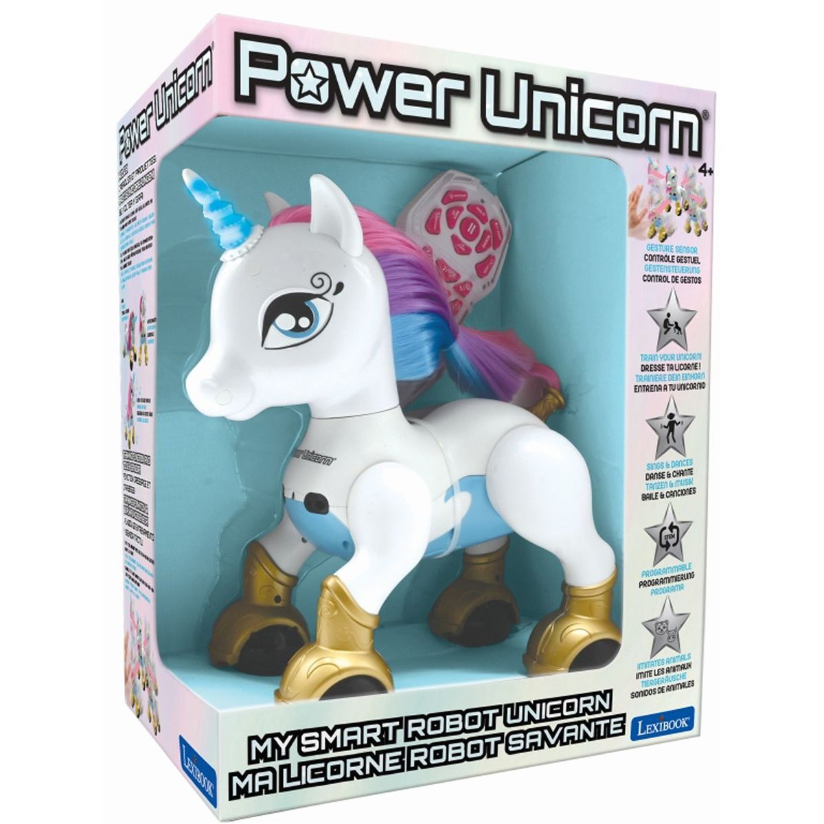 Lexibook Power Unicorn - můj chytrý robotický Jednorožec