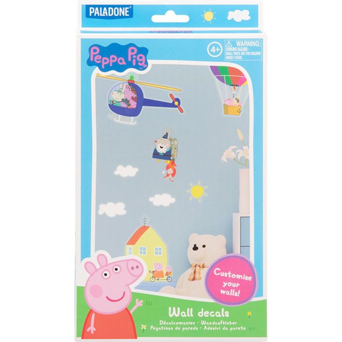 Prasátko Peppa Samolepky na stěnu