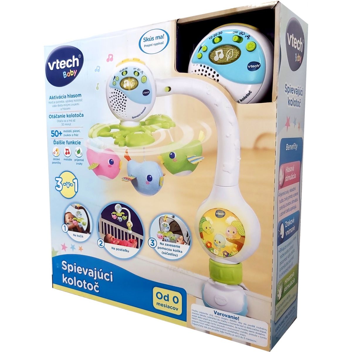 Vtech Spievajuci kolotoč 3v1 (SK)