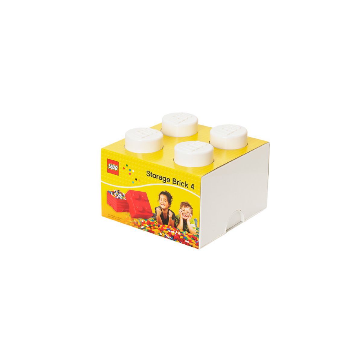 LEGO® Úložný box 25 x 25 x 18 cm Bílá