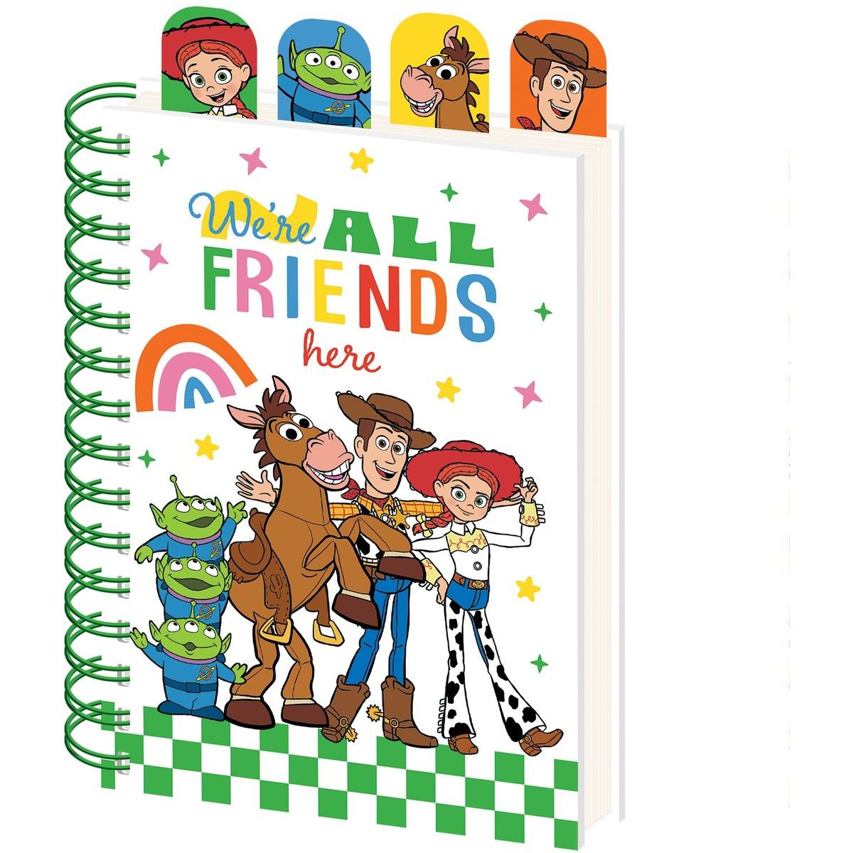 Pyramid International Toy Story Kroužkový blok A5 se záložkami