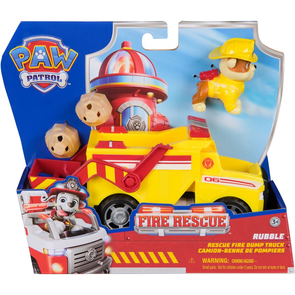 Tlapková patrola fire rescue vozidlo Rubble