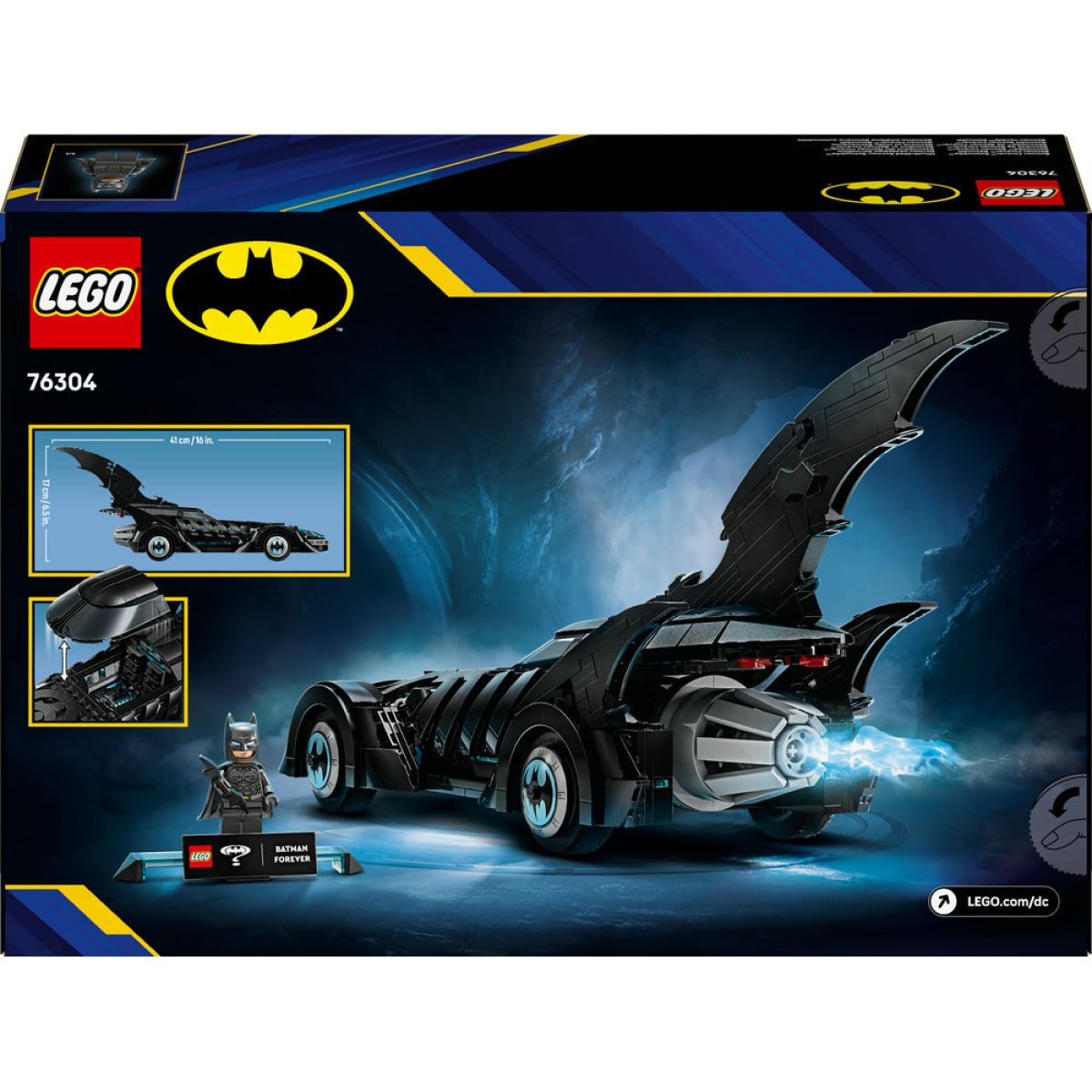 LEGO® Super Heroes 76304 Batman navždy™ Batmobil